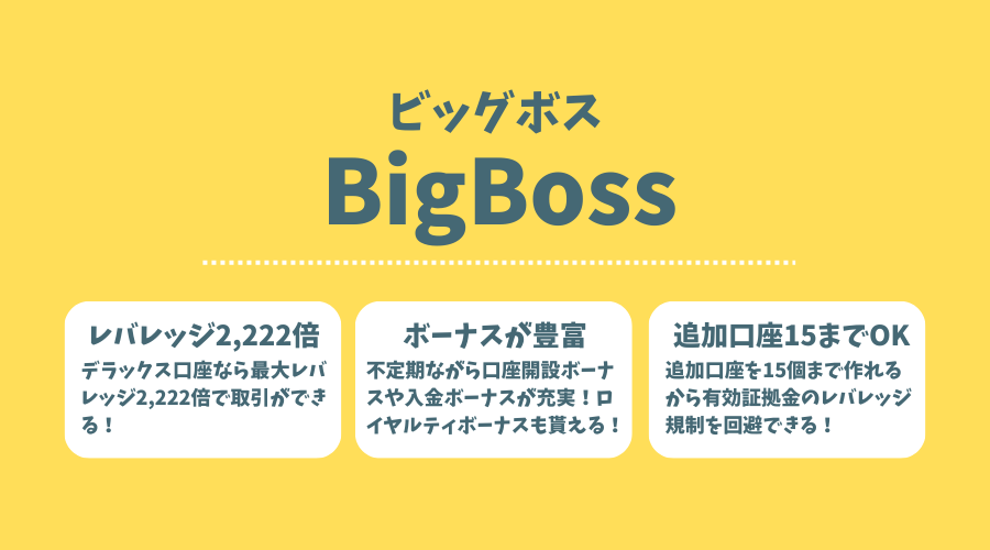BigBoss（ビッグボス）