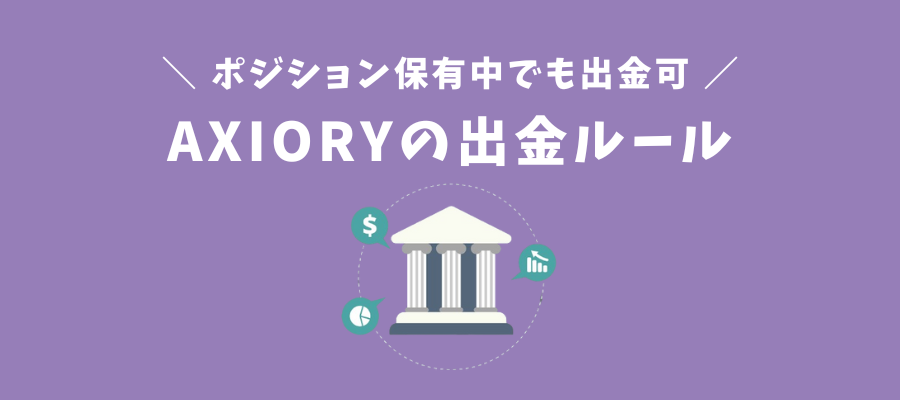 AXIORYの出金ルール