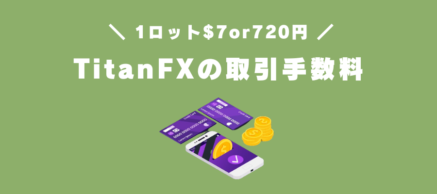 TitanFXの取引手数料